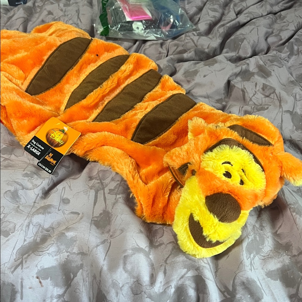 Disney tiger Orange Dog Costume - X-Large